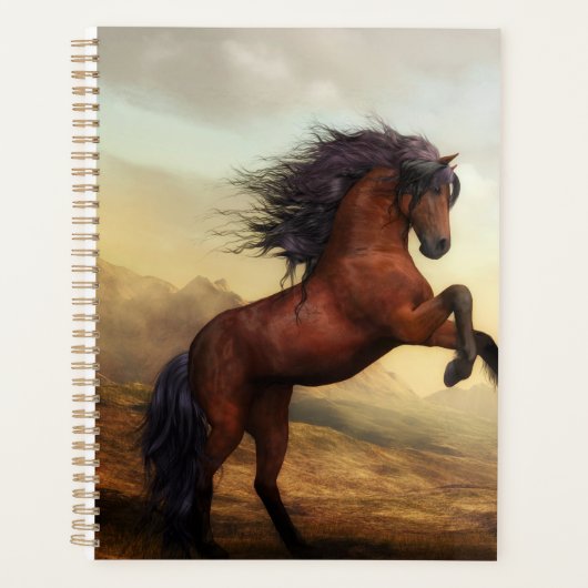 wild horse rearing   planer (Vorderseite)