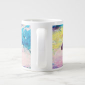 Wild Horse Spirits WE ARE THE LAND  Jumbo-Tasse (Rückseite)