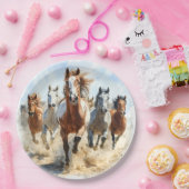 Wild Horse Stampede Pappteller (Party)
