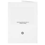 WILD HORSE WALKING MIT NEUER MOON NOTECARD (Hinten)