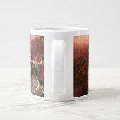 WILD HORSES DESERT STORM Jumbo-Tasse (Rückseite)