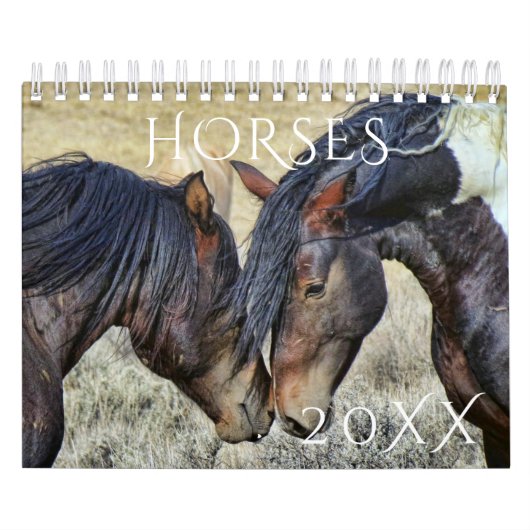 WILD HORSES, DIY JAHR KALENDER (Titelbild)