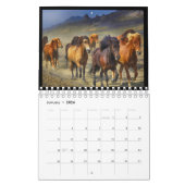 WILD HORSES, DIY JAHR KALENDER (Jan 2026)