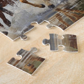 Wild Horses Galloping Water Splash Painting Puzzle (Seite)