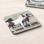 WILD HORSES GETRÄNKEUNTERSETZER (Linke Seite)