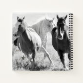 Wild Horses Journal Diary Spiral Notebook Notizblock (Rückseite)