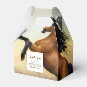 Wild HORSES Party Supplier Reittier - ADD FOTO Geschenkschachtel