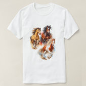 Wild horses T-Shirt (Design vorne)
