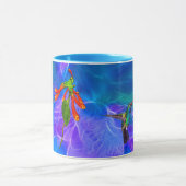 Wild Hummingbird Bird-Lover's Art Series Tasse (Zentrum)