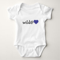 Wild im Herzen - Blaues Herz