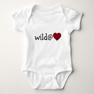 Wild im Herzen - Crimson Heart Baby Strampler