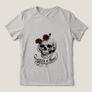 Wild im Herzen - Entfesseln Sie Ihren ungezähmten  Tri-Blend Shirt