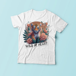 Wild im Herzen - kleiner Tiger T-Shirt