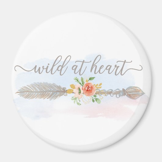 Wild im Herzen Magnet (Vorne)
