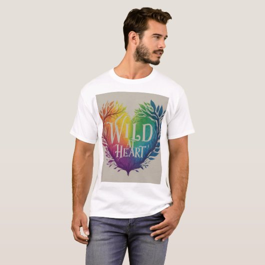 Wild im Herzen T-Shirt (Vorne ganz)