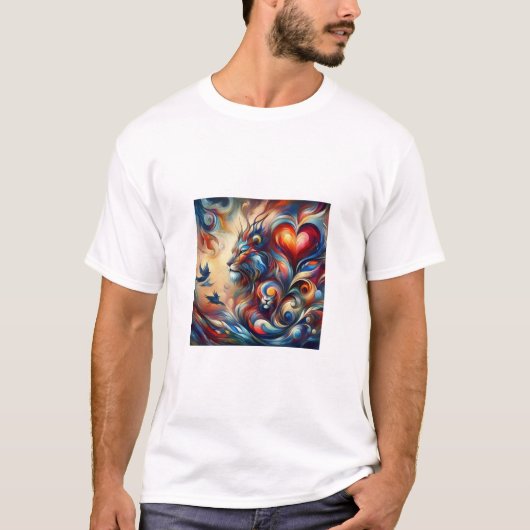 Wild im Herzen T-Shirt (Vorderseite)