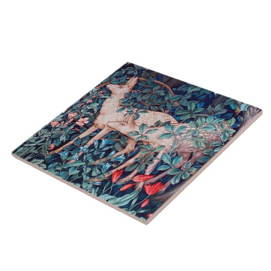 Wild im Wald, William Morris Fliese (Seite)