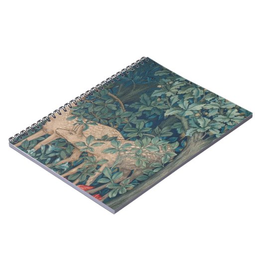 Wild im Wald, William Morris Notizblock (Linke Seite)