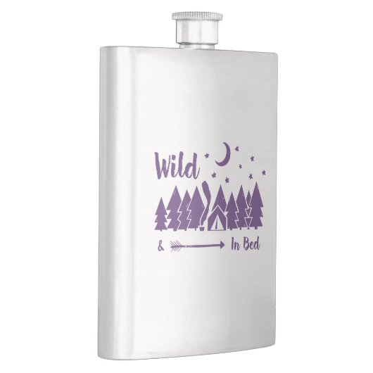 Wild in Bett Flachmann (Rechts)