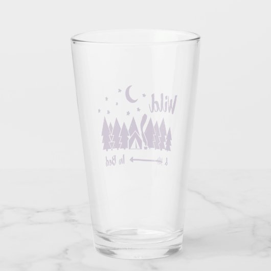 Wild in Bett Glas (Rückseite)