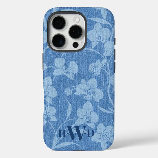 Wild Indigo Orchid Case-Mate iPhone Hülle (Rückseite)