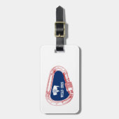 Wild Iris Climbing Carabiner Gepäckanhänger (Vorderseite vertikal)