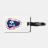 Wild Iris Climbing Carabiner Gepäckanhänger (Rückseite horizontal)