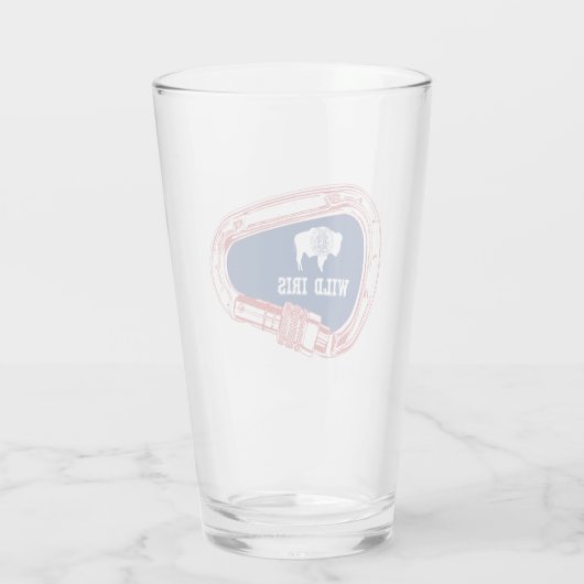 Wild Iris Climbing Carabiner Glas (Rückseite)