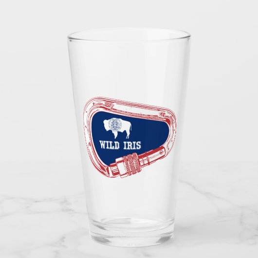 Wild Iris Climbing Carabiner Glas (Vorderseite)