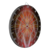 Wild Iris Dartscheibe (Vorderseite Links)