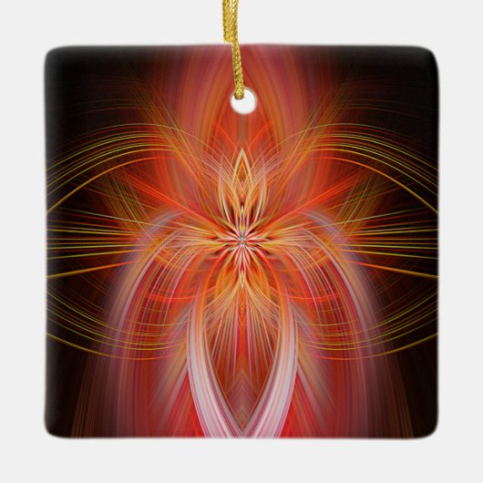Wild Iris Keramikornament (Vorderseite)