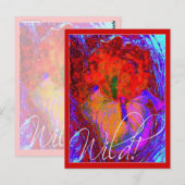 WILD IRIS POSTCARD POSTKARTE (Vorne/Hinten)