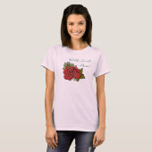 Wild irische Rose T-Shirt (Vorne ganz)