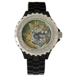 Wild Jaguar Gepunktet Panther Animal Lover Armbanduhr