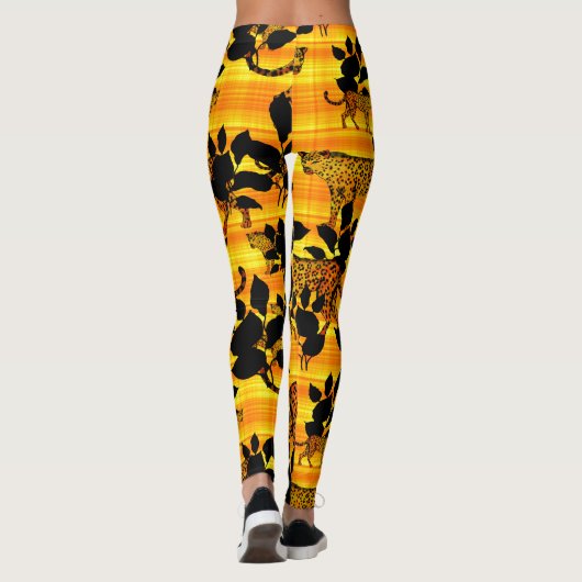 Wild Jaguar Leggings (Rückseite)