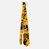 Wild jaguar muster Neck Tie Krawatte (Rückseite)