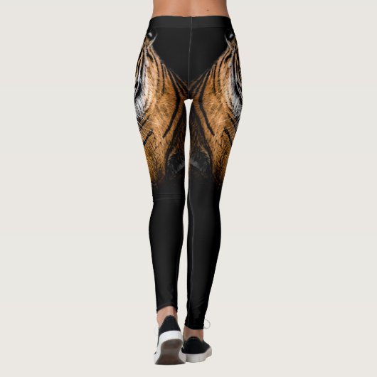 Wild Jungle Animal Tiger Leggings (Rückseite)