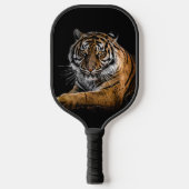 Wild Jungle Animal Tiger Pickleball Schläger (Vorderseite)