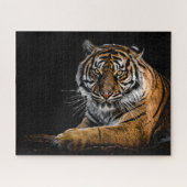 Wild Jungle Animal Tiger Puzzle (Horizontal)