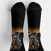 Wild Jungle Animal Tiger Socken (Oben)