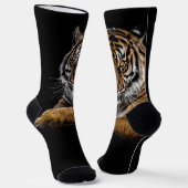 Wild Jungle Animal Tiger Socken (Gewinkelt)