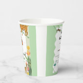 Wild Jungle Birthday Einladung Pappbecher (Links)