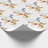 Wild Jungle Birthday Geschenkpapier (Ecke)