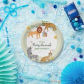Wild Jungle Birthday Pappteller (Party)