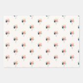 Wild Jungle Birthday Party Pattern Geschenkpapier Set (Vorderseite 3)