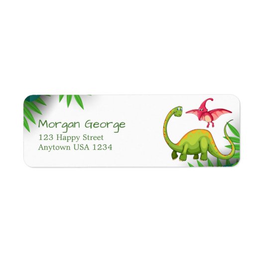 Wild Jungle Dinosaur Adventure Kindergeburtstag (Vorne)