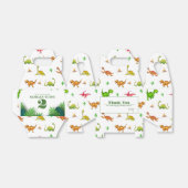 Wild Jungle Dinosaur Adventure Kindergeburtstag Geschenkschachtel (Ungefaltet)