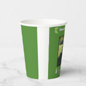 Wild Jungle Gorilla Birthday Design Pappbecher (Rechts)