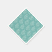 Wild Jungle Leaf Pattern Party Napkins Serviette (Ecke)