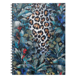Wild Jungle Leopar Notizblock